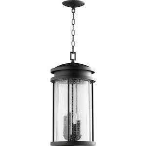 Greenway Fields - 4 Light Outdoor Pendant in style - 10 inches wide by 20.75 inches high