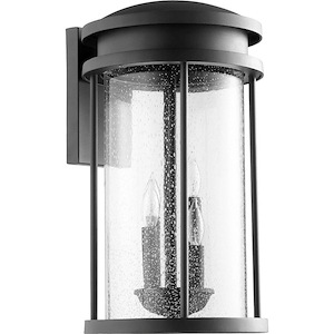 Greenway Fields - 4 Light Outdoor Wall Lantern in Transitional style - 10 inches wide by 18.25 inches high
