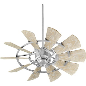Ryland Street - Patio Fan in Transitional style - 44 inches wide by 16.46 inches high