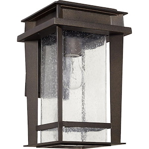 Little Maltings - 1 Light Outdoor Wall Lantern in Bailey Street Home Home Collection style - 8 inches wide by 13.5 inches high - 1150491