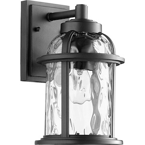 Whitworth End - 1 Light Outdoor Wall Lantern in Bailey Street Home Home Collection style - 6.75 inches wide by 11.75 inches high