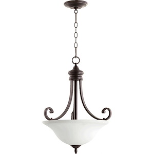 Tanners Courtyard - 3 Light Pendant in Bailey Street Home Home Collection style - 18 inches wide by 24 inches high - 1153387