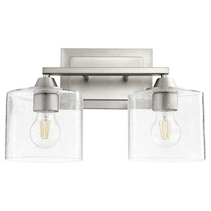 Palmers Lawns - 2 Light Vanity Light in Soft Contemporary style - 15 inches wide by 9.25 inches high - 1150637