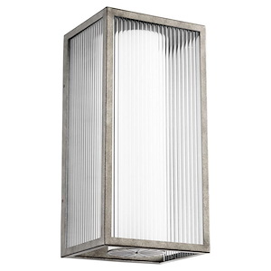 Barn Barton - 33W 3 LED Outdoor Wall Lantern in Soft Contemporary style - 11.5 inches wide by 23 inches high - 1145292
