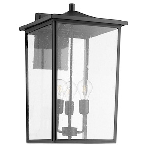 Parson&#39;s Land Drove - 3 Light Outdoor Wall Lantern in Transitional style - 13 inches wide by 22 inches high