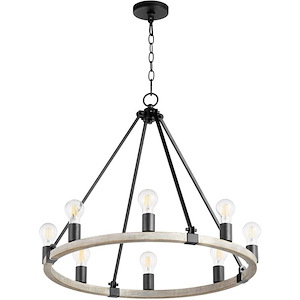 Middle House Drive - 8 Light Chandelier in style - 27 inches wide by 24 inches high - 1145797