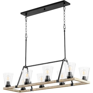Middle House Drive - 8 Light Linear Chandelier in style - 15.5 inches wide by 11.75 inches high - 1147332
