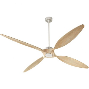 Vallenders Road - 4 Blade Wifi Ceiling Fan In Soft Contemporary Style-15.5 Inches Tall and 80 Inches Wide