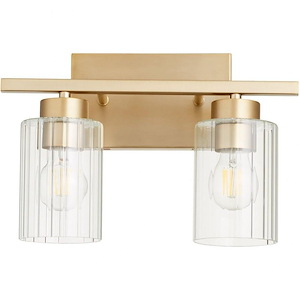 Underwood Gardens - 2 Light Vanity Light In Transitional Style-9.5 Inches Tall and 14 Inches Wide - 1150444