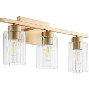 Underwood Gardens - 3 Light Vanity Light In Transitional Style-9.5 Inches Tall and 22 Inches Wide - 1149924