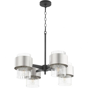 Southwood Drive - 4 Light Chandelier In Mid Century Modern Style-8.25 Inches Tall and 25 Inches Wide - 1149415