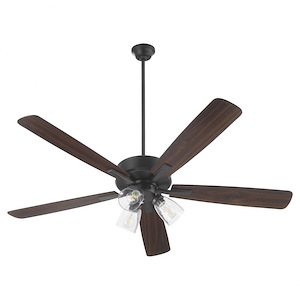 Arnold End - 5 Blade Ceiling Fan with Light Kit In Transitional Style-18.25 Inches Tall and 52 Inches Wide - 1310133