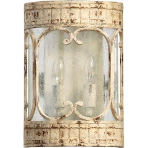 Pontylue Way - 2 Light Wall Sconce in Transitional style - 7.75 inches wide by 11.25 inches high