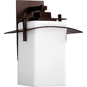 Canberra Gait - 1 Light Outdoor Wall Lantern in Contemporary style - 9.5 inches wide by 13 inches high
