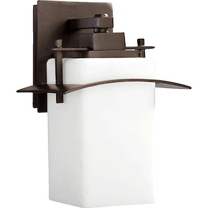 Canberra Gait - 1 Light Outdoor Wall Lantern in Contemporary style - 8 inches wide by 11.25 inches high