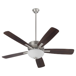 Arnold End - 5 Blade Ceiling Fan with Light Kit In Transitional Style-17.25 Inches Tall and 52 Inches Wide