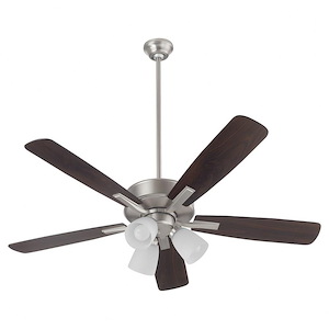Arnold End - 5 Blade Ceiling Fan with Light Kit-18.25 Inches Tall and 52 Inches Wide
