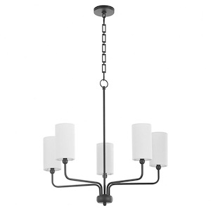 Belvoir Walk - 5 Light Chandelier-27.5 Inches Tall and 27 Inches Wide