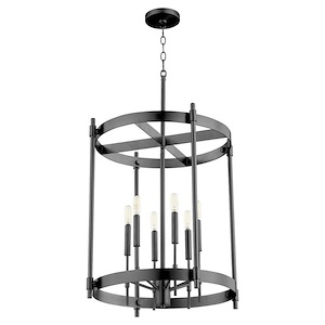 Bamford Reach - 6 Light Entry Foyer-21 Inches Tall and 24 Inches Wide - 1310551