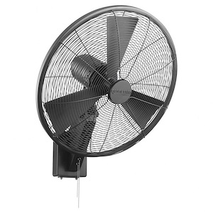 Harrow Acres - 3 Blade Wall Fan In Traditional Style-26.5 Inches Tall and 24 Inches Wide