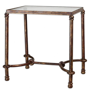 Avern Gardens - 26 inch End Table - 25.25 inches wide by 19 inches deep