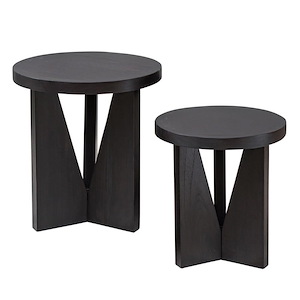 Linnet Woodlands - 21.5 inch Nesting Tables (Set of 2)