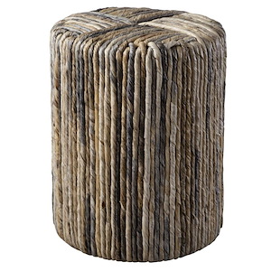 Millbank Top - 17.71 inch Woven Accent Stool