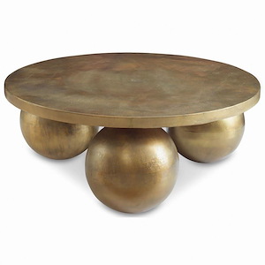 Lime Tree Orchard - Coffee Table-15 Inches Tall and 38 Inches Wide