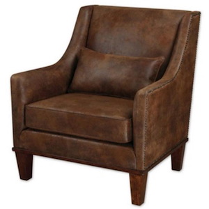 Tyne View Terrace - 37 inch Leather Armchair