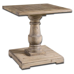 Holme Cloisters - 26 inch Pedestal End Table - 1240305