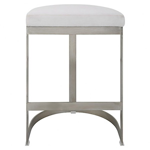 Old Mill Court - Backless Counter Stool-26 Inches Tall and 18 Inches Wide