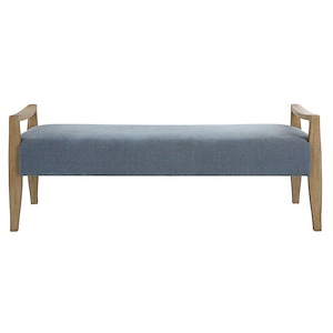 Almond Passage - Bench-23 Inches Tall and 59.25 Inches Wide