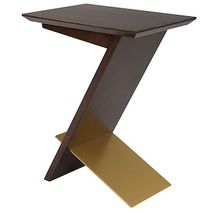 Copper Beech East - Accent Table-22 Inches Tall and 17.25 Inches Wide