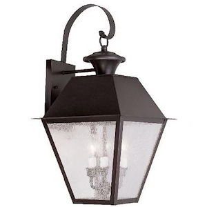 Lane Wood - 2 Light Outdoor Wall Lantern in Coastal Style - 12 Inches wide by 23.5 Inches high