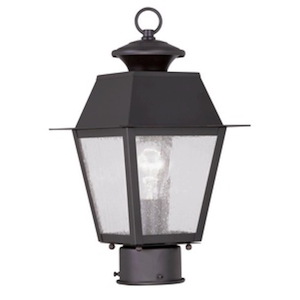 Lane Wood - One Light Post - 7.5 Inches wide by 13.5 Inches high - 1268440