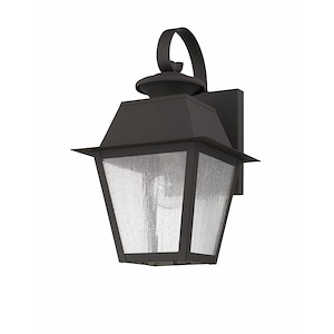 Lane Wood - 1 Light Outdoor Wall Lantern in Coastal Style - 7.5 Inches wide by 12.5 Inches high - 1121796