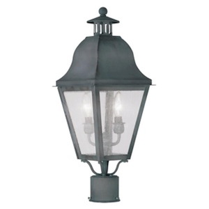 Melrose Loan - Two Light Post - 8.5 Inches wide by 23 Inches high - 1268496