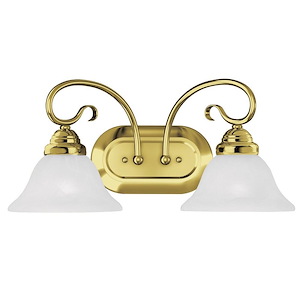 Kingsdale Drive - 2 Light Bathroom Light in Traditional Style - 18.5 Inches wide by 8.5 Inches high - 1120940