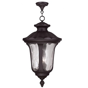 Foxglove Glebe - 3 Light Outdoor Pendant Lantern - 1268670