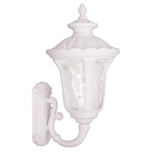 Foxglove Glebe - One Light Outdoor Wall Lantern in Traditional Style - 9.5 Inches wide by 18 Inches high - 1121219