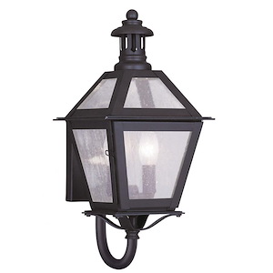 Lavinia Terrace - Two Light Outdoor Wall Lantern - 7 Inches wide by 16.25 Inches high - 1268614