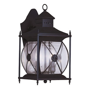 Canal Place - Two Light Outdoor Wall Lantern - 8 Inches wide by 16.25 Inches high - 1268729