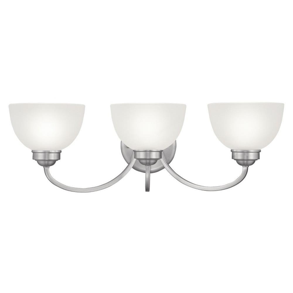 Bailey Street Home 218-BEL-1653526 Turnpike Brae - 3 Light Bathroom Light Fixture in Traditional Style - 24.5 Inches wide by 9 Inches high