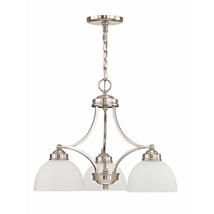 Turnpike Brae - 3 Light Chandelier in Traditional Style - 20 Inches wide by 16 Inches high - 1268698