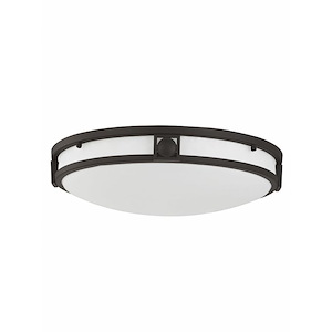 Haydon Ridge - 3 Light Flush Mount in Modern Style - 16 Inches wide by 4 Inches high - 1120907