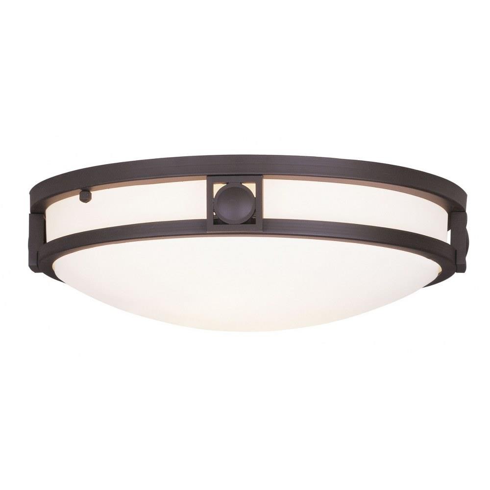 Bailey Street Home 218-BEL-1029737 Haydon Ridge - 2 Light Flush Mount in Modern Style - 13 Inches wide by 4 Inches high