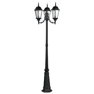 The Winsters - Three Light Outdoor Three Head Post in Traditional Style - 24.5 Inches wide by 86 Inches high - 1268763