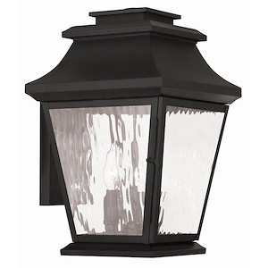 Duver Road - 3 Light Outdoor Wall Lantern in Coastal Style - 10 Inches wide by 15 Inches high - 1121361