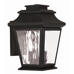 Duver Road - 2 Light Outdoor Wall Lantern in Coastal Style - 8 Inches wide by 12.5 Inches high - 1121363