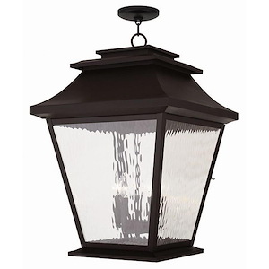 Duver Road - 5 Light Outdoor Pendant Lantern in Coastal Style - 18 Inches wide by 25.5 Inches high